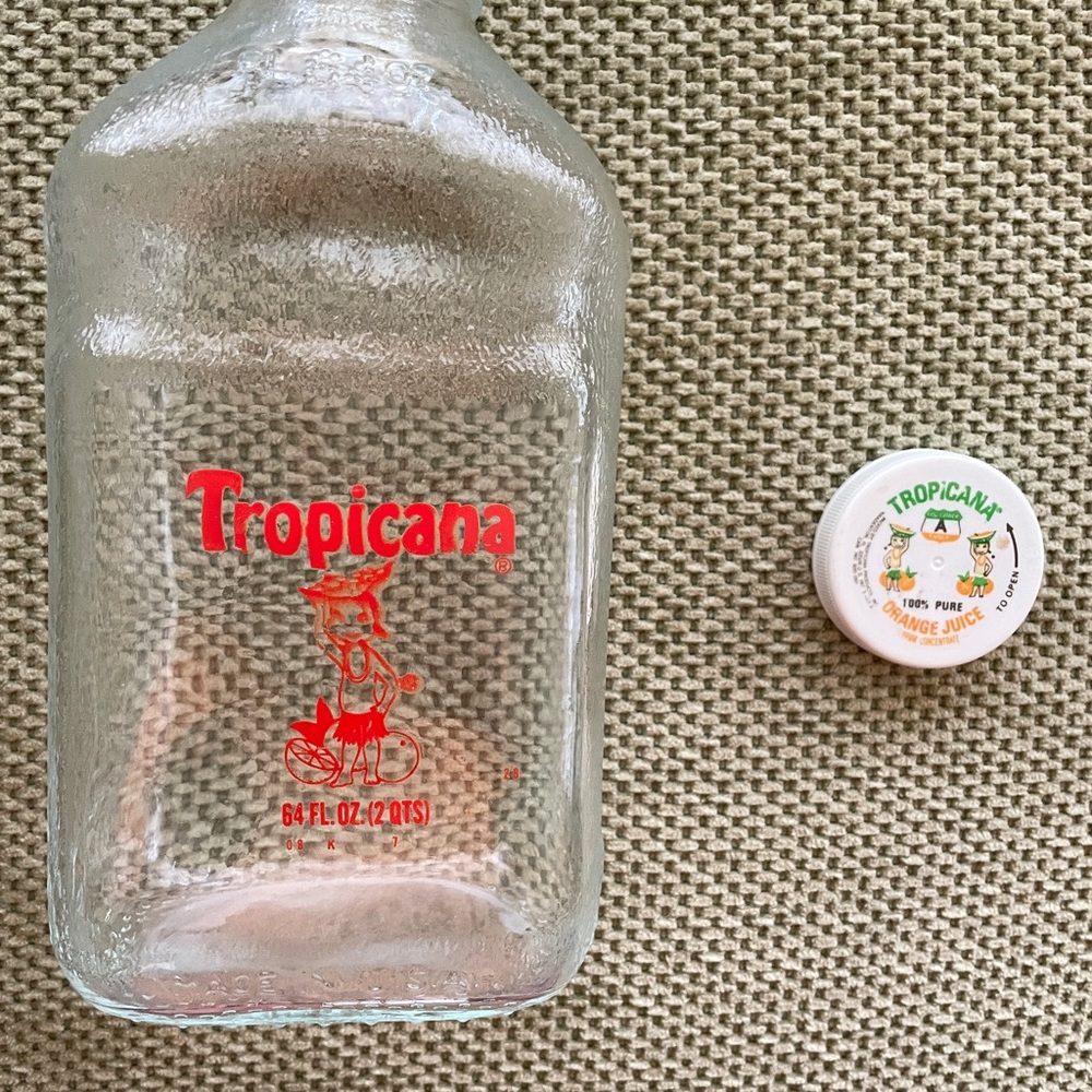 Vintage Tropicana juice jar